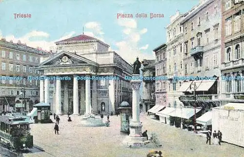 R607058 Trieste Piazza della Borsa S D M 5315 1929