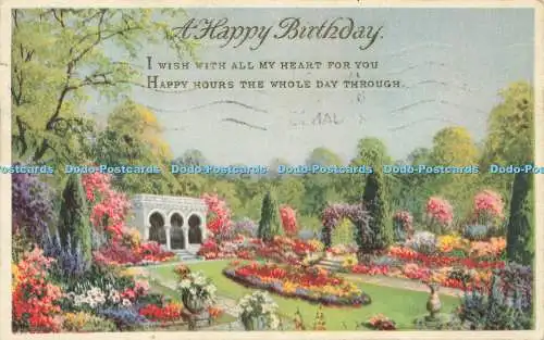 R607063 A Happy Birthday I wish with all my Heart for you 25 Paster Series M K 1