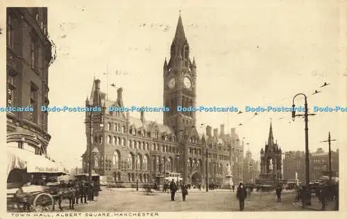 R607066 Rathaus Albert Square Manchester 1922