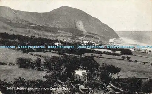 R607067 30797 Penmaenmawr from Conway Road Grano Series Photochrom 1925