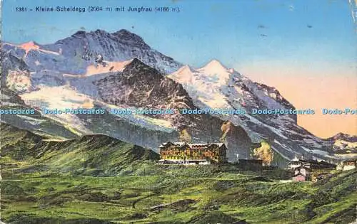 R607068 1361 Kleine Scheidegg mit Jungfrau Societe Graphique Neuchatel 1939