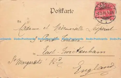 R611744 Gruss aus Schloss Wilhelmshohe 1901