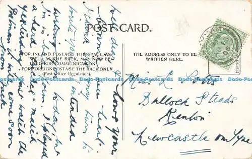 R609690 Saltwell Park in der Nähe von Gateshead auf Tyne F F and Co 1906