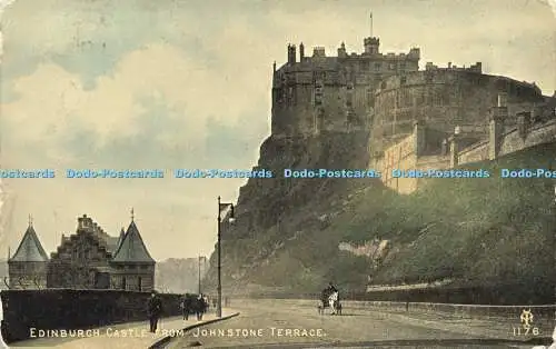 R607163 Edinburgh Castle from Johnstone Terrace 1176 Francis Card Inglis Ingle S