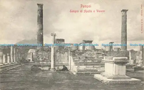 R609735 Pompei Tempio di Apollo e Venere G Modiano