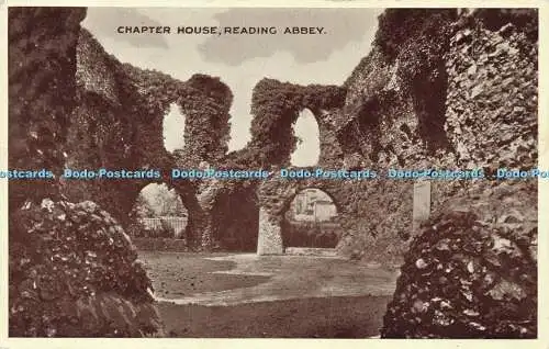 R607222 Chapter House Reading Abbey Dennis 1946