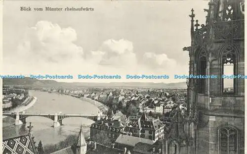 R607223 Blick vom Münster rheinaufwarts G Metz