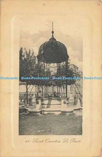 R611920 Saint Quentin Le Puits Postkarte