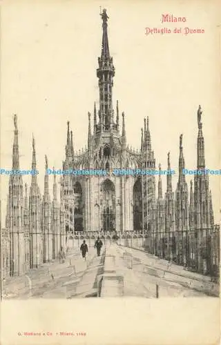 R611927 Milano Dettaglio del Duomo G Modiano