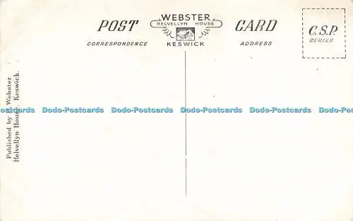 R611933 The English Lake District Map H Webster