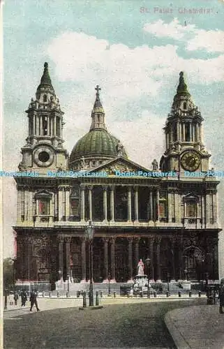 R611986 St Paul Cathedral Postkarte