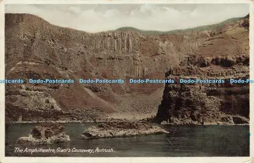 R607302 Amphitheater Giants Causeway Portrush 1937