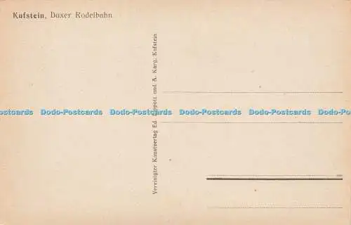 R607354 Kufstein Duxer Rodelbahn Ed Lippott und A Karg