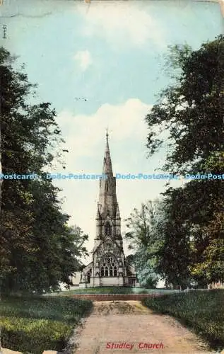 R607378 15446 Studley Church W A Bilton 1916