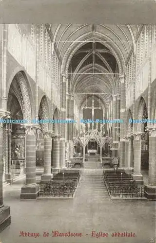 R607412 Abbaye de Maredsous Eglise abbatiale