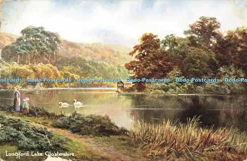 R607417 Longford Lake Glostershire S Hildesheimer Gloucestershire Scenery Series