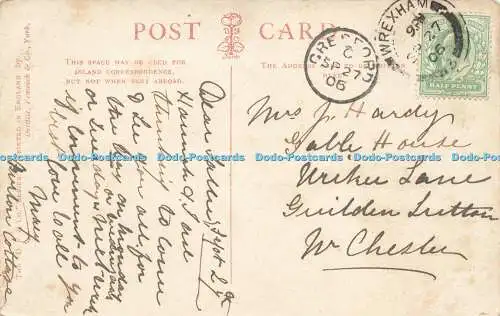 R607430 Marine Lake Rhyl Delittle Fenwick 1906