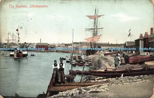 R607433 Harbour Littlehampton 1906