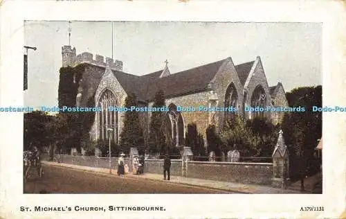 R607457 St Michaels Church Sittingbourne A379 1131 Arcadian Series 1916