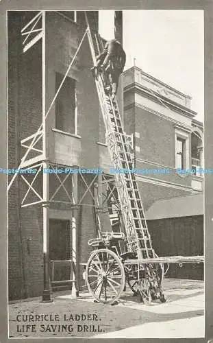 R607557 Melbourne Curricle Ladder Life Saving Drill Fire Brigade Series