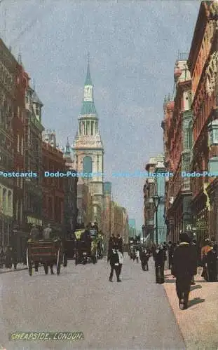 R607627 London Cheapside Postkarte