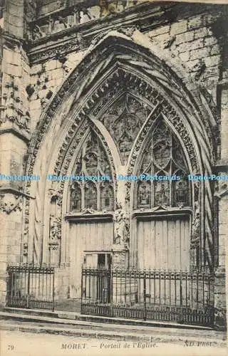 R612009 Moret Portail de l Eglise Neurdein et Cie ND Phot