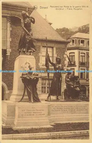 R612038 Dinant Monument aux Morts de la Guerre 1914 Nels Ern Thill Frans Huygele