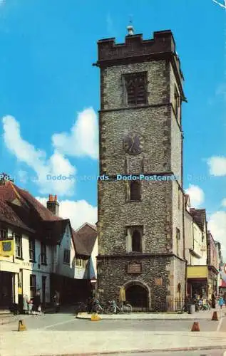 R612043 St Albans The Clock Tower and French Row 1973