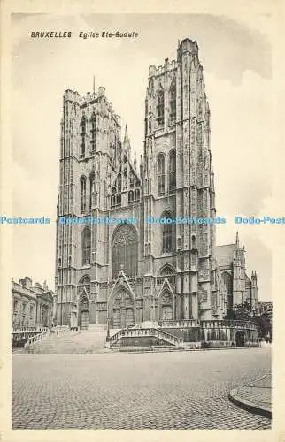 R612051 Bruxelles Eglise Ste Gudule H P