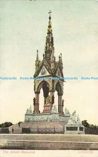 R612055 London The Albert Memorial Woodbury Serie Nr 647