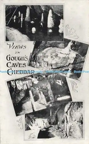 R612082 Ansichten in Gough Caves Cheddar F und E Phillput Multi View