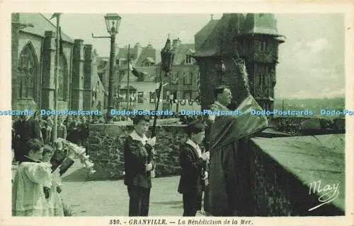 R612190 Granville La Benediction de la Mer A Besnard May