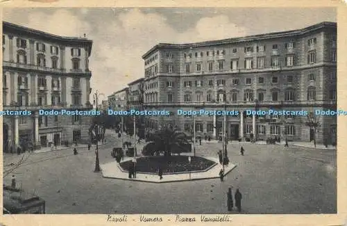 R612193 Napoli Vomero Piazza Vanvitelli Stab Grafico Cesare Capello