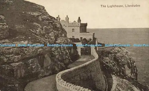 R612237 Llandudno The Lighthouse Valentines Series 1918