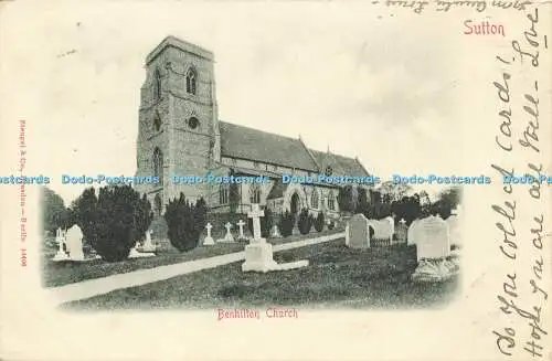 R612263 Sutton Benhilton Church Stengel 1901