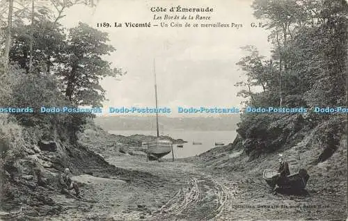 R612275 Cote d Emeraude Les Bords de ls Rance La Vicomte Un Coin de ce Merveille