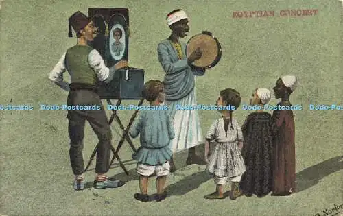 R612329 Egyptian Concert Cairo Post Card Trust Serie 39