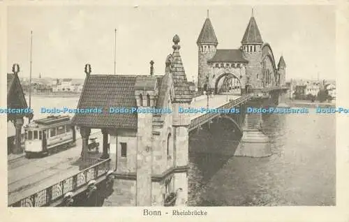 R612352 Bonn Rheinbrücke Wilhelm Kohler Nr 3135