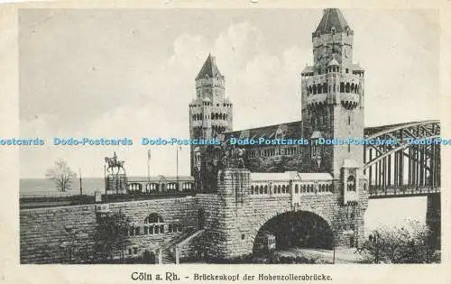 R612353 Colna Rh Bruckenkopf der Hohenzollernbrücke