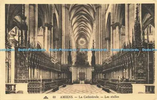 R612363 Amiens La Cathedrale Les Stalles C A P 1937