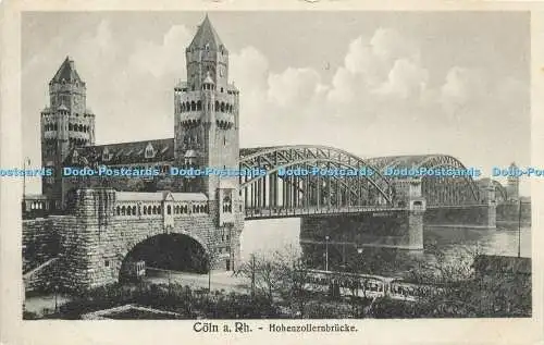 R612366 Colna Rh Hohenzollernbrücke