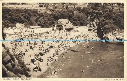 R612372 Torquay Beacon Cove J H Wilson 1945