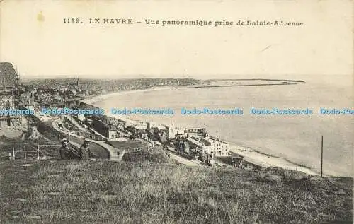 R612401 Le Havre Vue Panoramique prise de Sainte Adresse