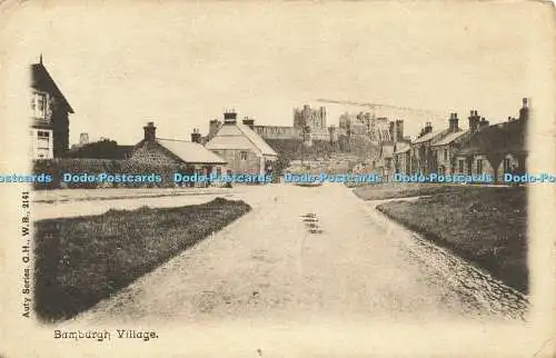 R612417 Bamburgh Village G H W B Auty Serie 1905