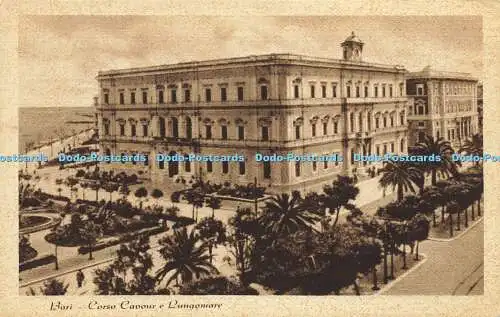 R612496 Bari Corso Cavour e Lungomare Cav Giuseppe Lo Buono