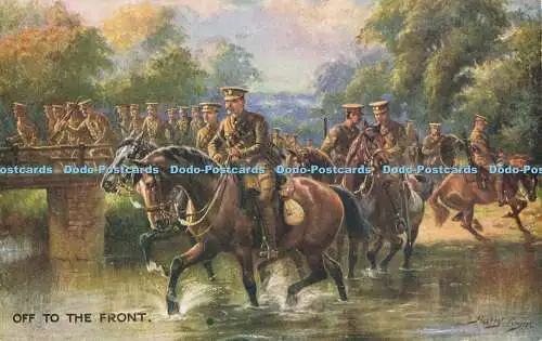 R612506 Off to Front Harry Payne Our Territorials Tuck Oilette No 8731 From King