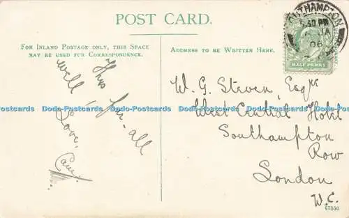 R612537 Empress Dock Southampton F G O Stuart 1906