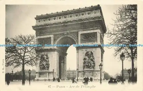 R612618 E R Paris 87 Paris Arc de Triomphe