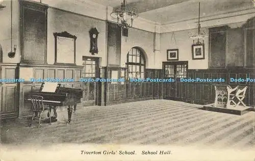 R612639 Tiverton Girls School School Hall P A Buchanan Croydon