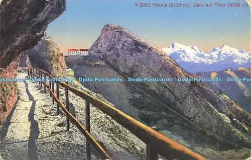 R612657 X 3253 Pilatus Blick auf Titlis Photoglob Zürich